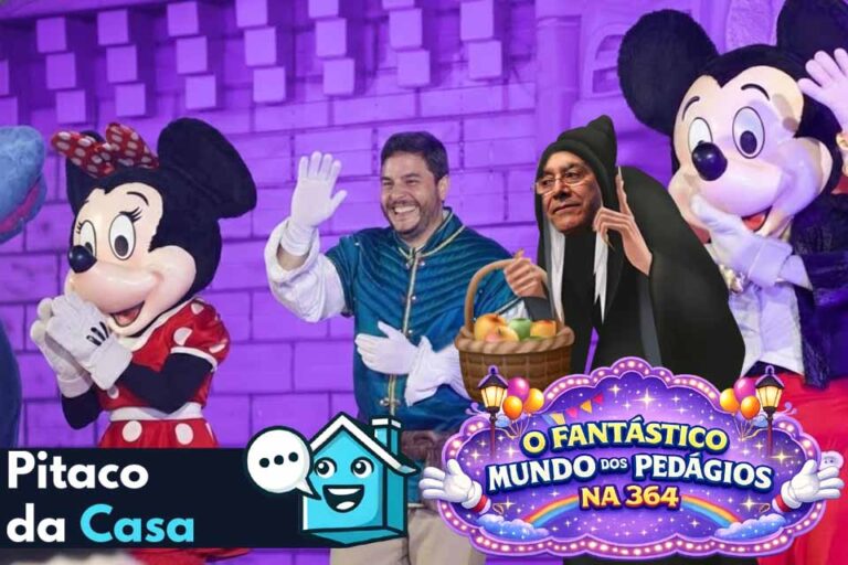 O Fantástico Mundo dos Pedágios na 364: o "príncipe" Maurício Carvalho achou uma "bruxa" para chamar de sua em ano de eleição