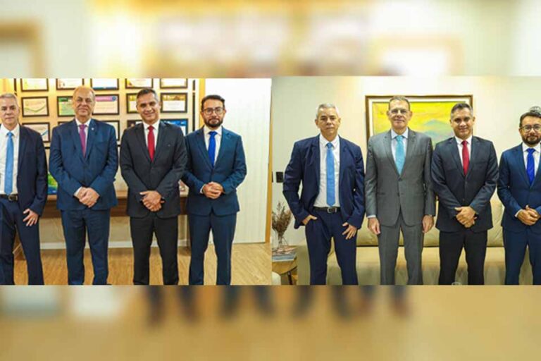 Administração do MPRO visita TRE e TJ para tratar de cooperação institucional e ano eleitoral