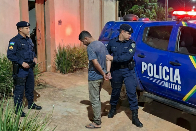 Homem é preso pela PMRO por violência doméstica e tentativa de invasão de residência em Guajará-Mirim