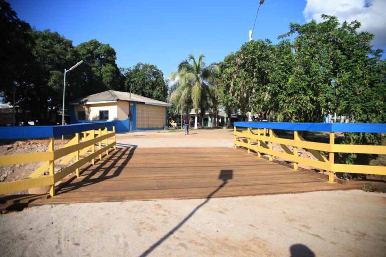 Ponte de madeira aumenta segurança e conforto no Skate Parque da zona Leste de Porto Velho