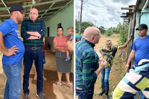 Após constatar alagamentos, vereador Gedeão Negreiros encaminha demandas de drenagem no bairro Lagoinha