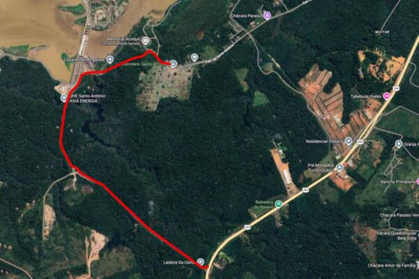 Acesso à região de Santo Antônio é mantido por rota alternativa após rompimento de estrada em Porto Velho