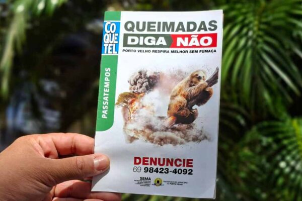 Prefeitura de Porto Velho distribui cartilhas de educação ambiental para estudantes da rede municipal