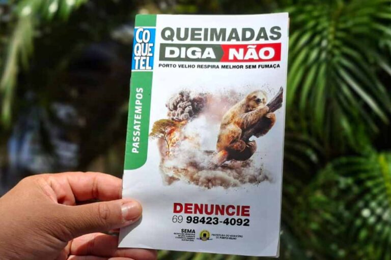 Prefeitura de Porto Velho distribui cartilhas de educação ambiental para estudantes da rede municipal