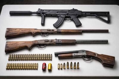 Homem é condenado a mais de 3 anos de reclusão por posse de submetralhadora 9 mm e espingardas artesanais Ariquemes