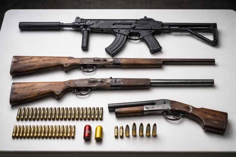 Homem é condenado a mais de 3 anos de reclusão por posse de submetralhadora 9 mm e espingardas artesanais Ariquemes