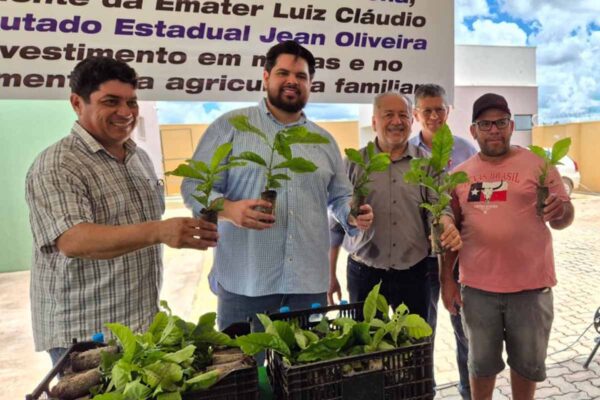 Jean Oliveira destina R$ 1 milhão e viabiliza entrega de 147 mil mudas de café em Rolim de Moura