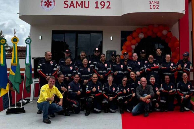 Novo prédio do SAMU é entregue em Machadinho d’Oeste após investimento de R$ 225 mil