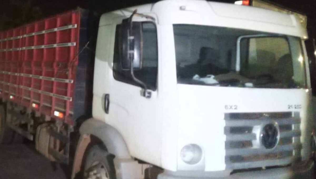 Operação do BPA apreende dois caminhões e mais de 42 m³ de madeira ilegal em Porto Velho