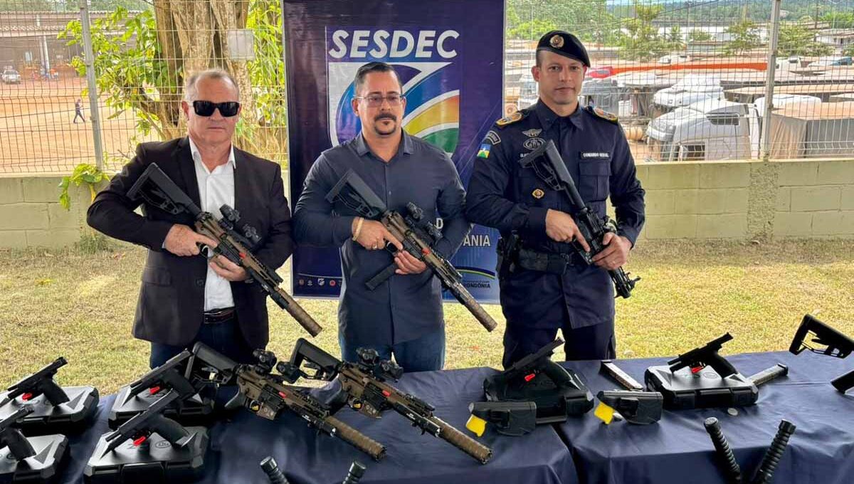 Governo de Rondônia investe R$ 28 milhões em segurança e entrega primeira lancha blindada do estado
