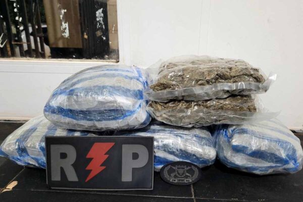 PMRO apreende 5,273 kg de maconha e prende suspeito por tráfico em Guajará-Mirim