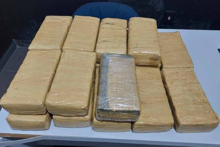 Adolescente é apreendido com 17 kg de maconha durante ação da PM em Guajará-Mirim