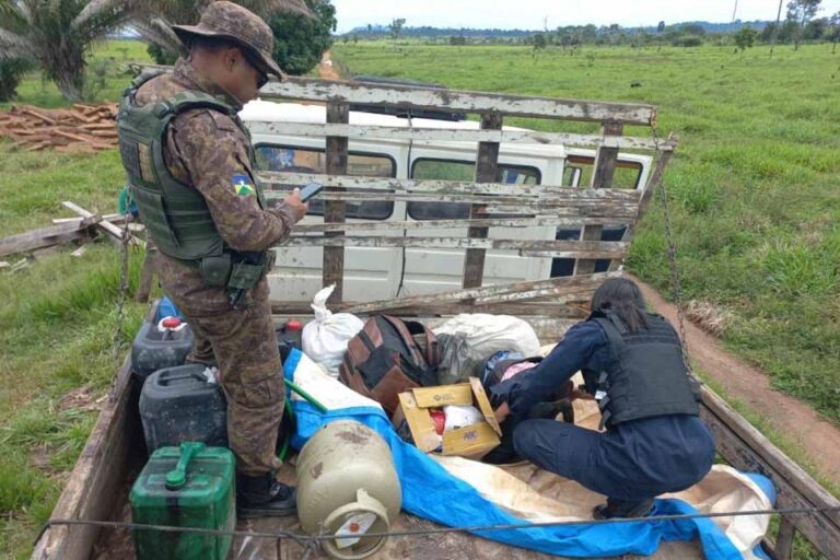 Homem é detido com espingarda e munições durante fiscalização ambiental em Rio Pardo