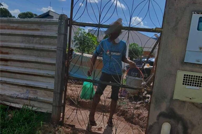 Mandado de prisão é cumprido após atendimento a furto no bairro Brizom, em Cacoal