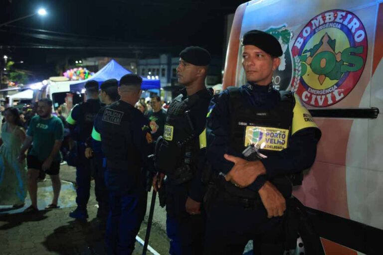 Carnaval Seguro tem início sem ocorrências e registra proteção integral a públicos prioritários em Porto Velho