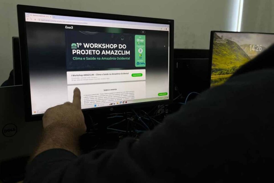 <div style="
                font-size: 18px;
                font-weight: bold;
                color: #0073aa;
                margin-bottom: 5px;
                text-transform: uppercase;
            ">MEIO AMBIENTE</div>Workshop Amazclim discute impactos do clima na saúde pública em Porto Velho