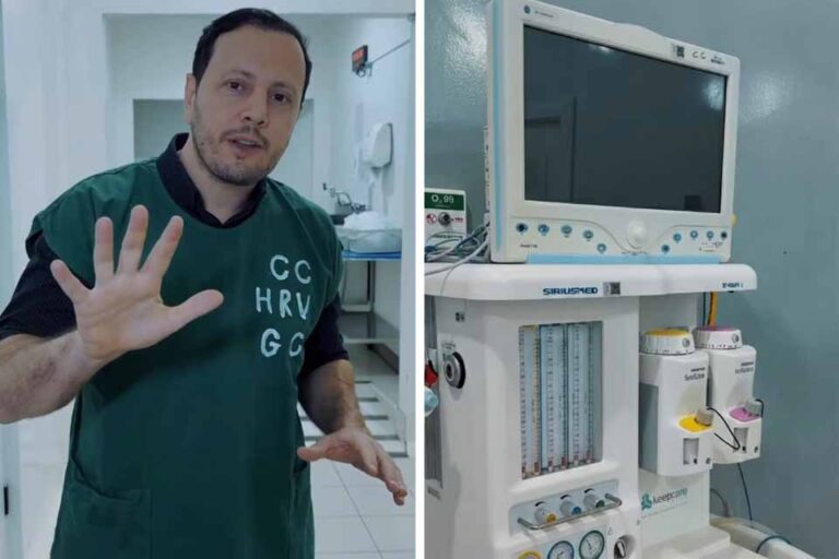Flori Cordeiro apresenta ampliação do centro cirúrgico do Hospital Regional de Vilhena durante visita à unidade