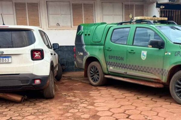 BPFRON intercepta veículo destinado à travessia clandestina na fronteira de Rondônia