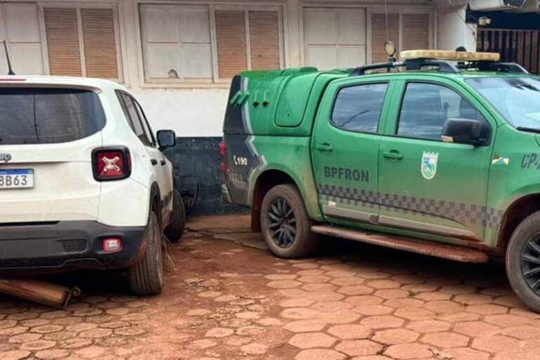BPFRON intercepta veículo destinado à travessia clandestina na fronteira de Rondônia
