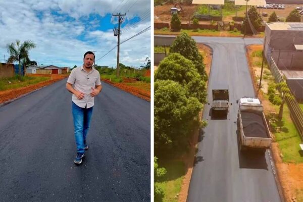 Flori Cordeiro confirma execução de mais de 60 quilômetros de asfalto e ampliação da pavimentação em Vilhena