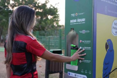 Prefeitura de Porto Velho alerta para uso correto de bebedouros em espaços públicos