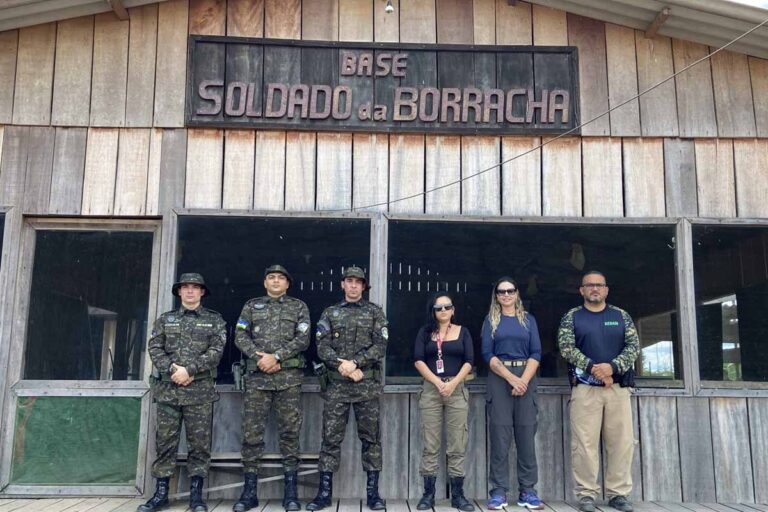 Visita técnica à Estação Soldado da Borracha avalia desafios ambientais e reforça integração institucional em Rondônia