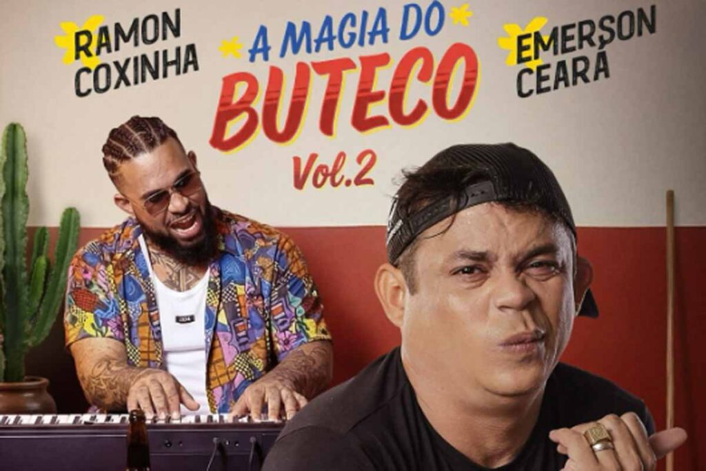 Show “A Magia do Buteco Vol. 2” com Emerson Ceará e Ramon Coxinha chega a Porto