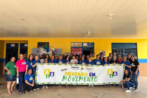Cidadania em Movimento supera 1,2 mil atendimentos em ações sociais na zona rural de Porto Velho