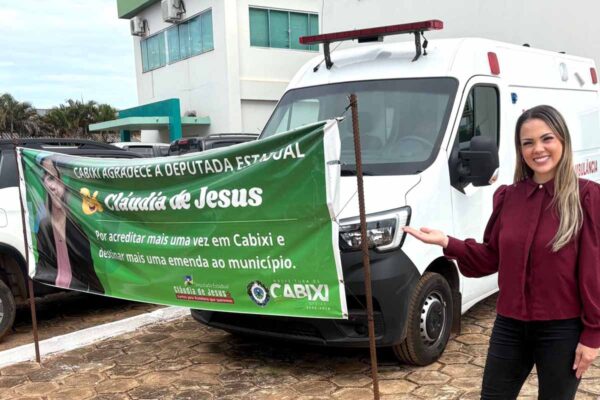 Cabixi recebe ambulância de R$ 450 mil e reforça atendimento de urgência e emergência