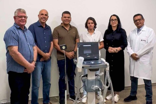 Nova Estrela recebe aparelho de ultrassom viabilizado por Ismael Crispin e amplia atendimento na saúde