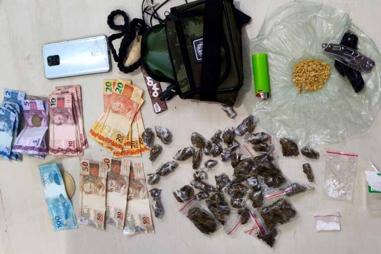 Apreensão de drogas e dinheiro marca ação conjunta da PM e Polícia Civil em Ji-Paraná