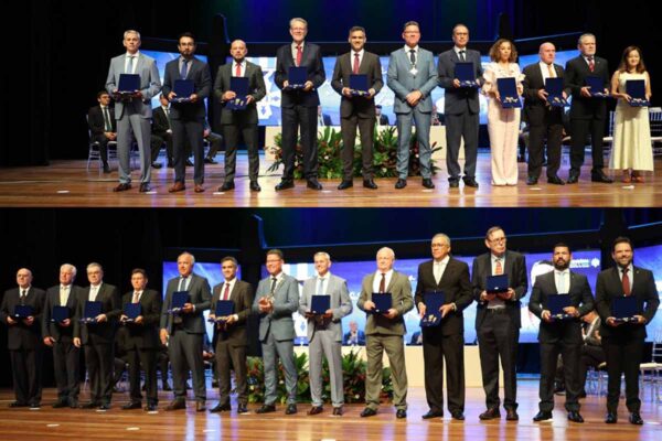 Governador entrega Medalha do Mérito Marechal Rondon a integrantes do MPRO durante cerimônia em Porto Velho