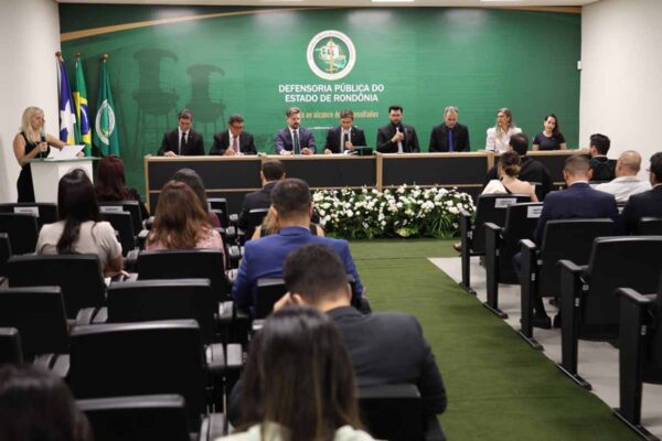 Novos defensores públicos tomam posse em Rondônia durante solenidade com participação do MPRO