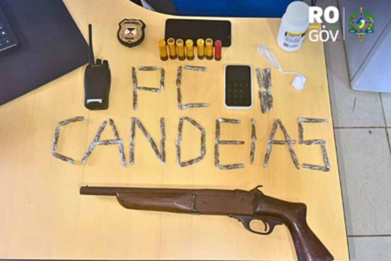 Polícia Civil prende investigado por homicídio, apreende drogas e arma de fogo em Itapuã do Oeste
