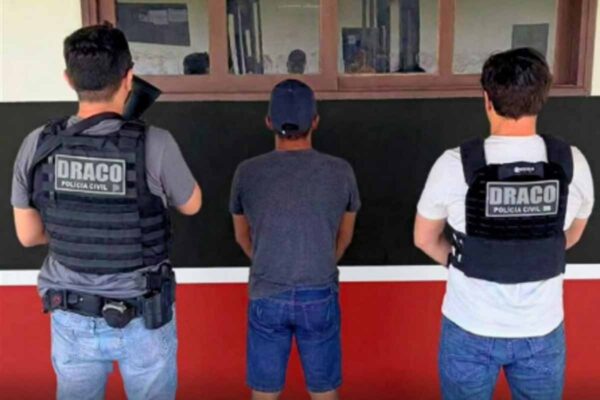 Foragido condenado por matar policial em MG é preso em Cacoal com arma irregular