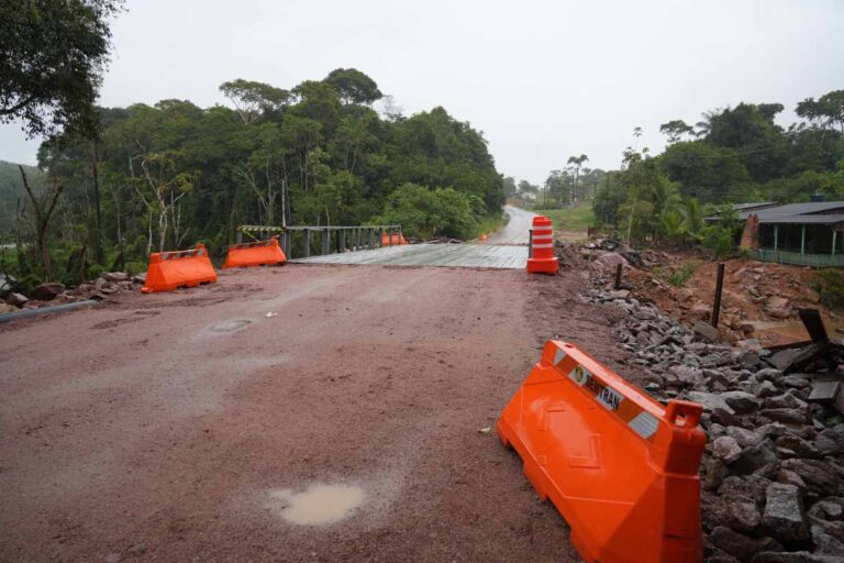 Ponte do Bate Estaca entra na fase final e restabelece acesso na Estrada de Santo Antônio em Porto Velho