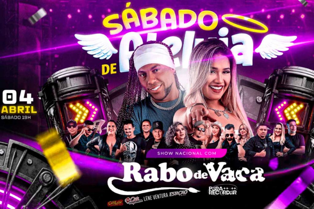 Forrozão da Aleluia anuncia show da banda Rabo de Vaca