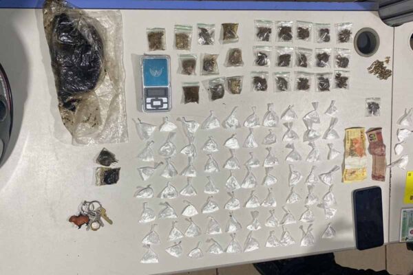 Polícia Militar apreende drogas e prende dois suspeitos no Orgulho do Madeira, em Porto Velho