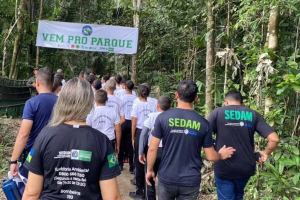 Governo de Rondônia realiza 3ª edição do “Vem pro Parque” com ações de educação ambiental no Parque Estadual de Guajará-Mirim