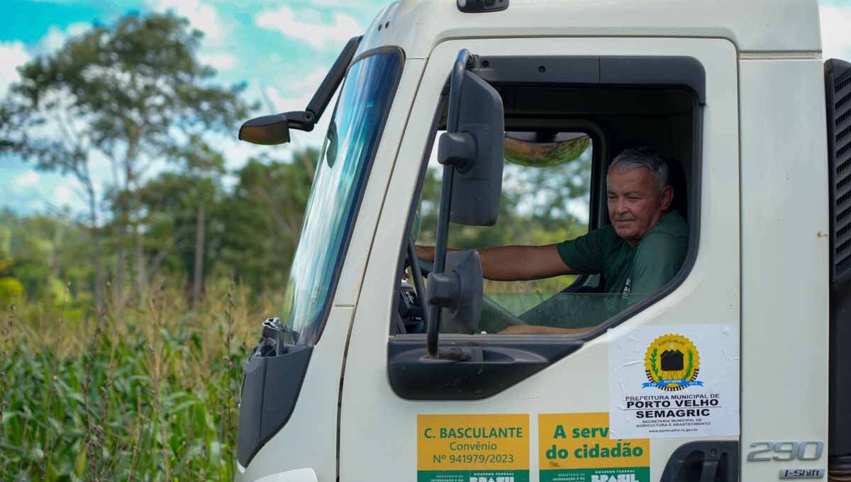Programa de transporte da produção rural garante escoamento agrícola em Porto Velho