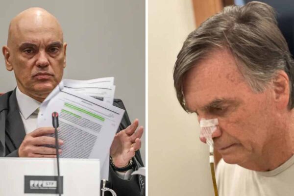 Moraes concede prisão domiciliar humanitária temporária a Bolsonaro por 90 dias