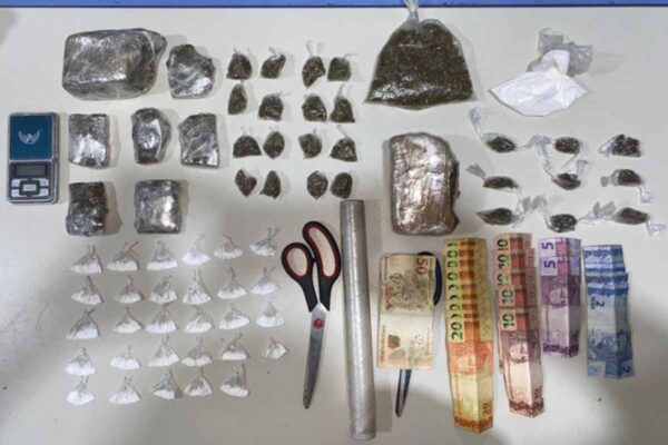 Polícia apreende drogas e prende suspeito durante operação no Orgulho do Madeira, em Porto Velho