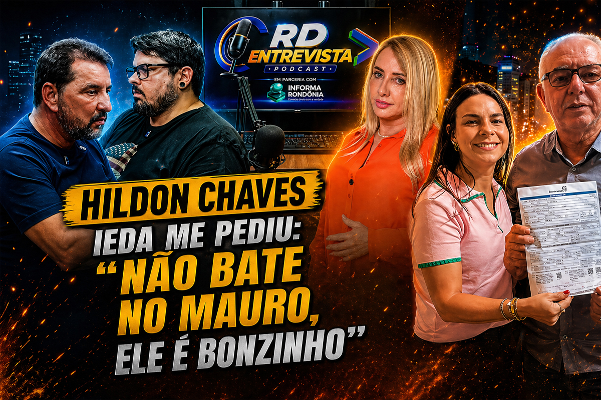 "Ieda me pediu para não 'bater' no Dr. Mauro'', revela Hildon Chaves sobre 2016