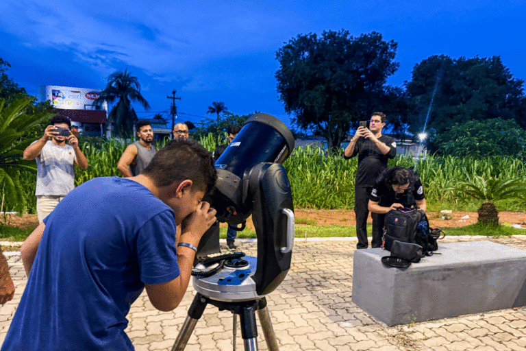 Projeto de observação astronômica retorna neste sábado em Porto Velho com atividades gratuitas