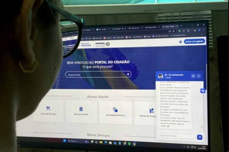 Assistente virtual “Rô” supera 9 mil interações e fortalece acesso a serviços digitais em Rondônia