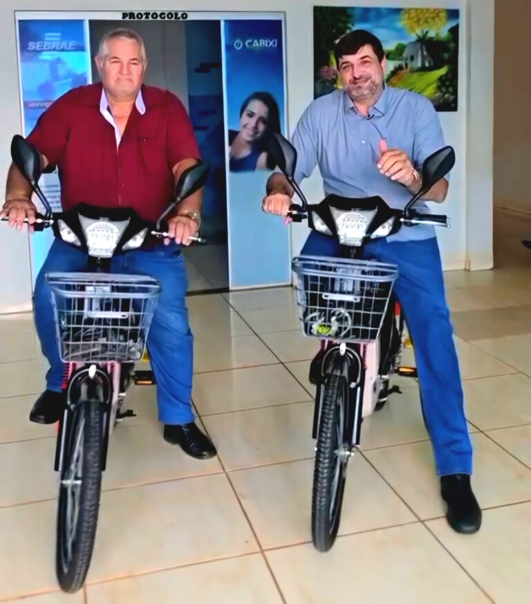 Deputado Jean Oliveira destina R$ 30 mil para bicicletas elétricas e reforça saúde em Cabixi