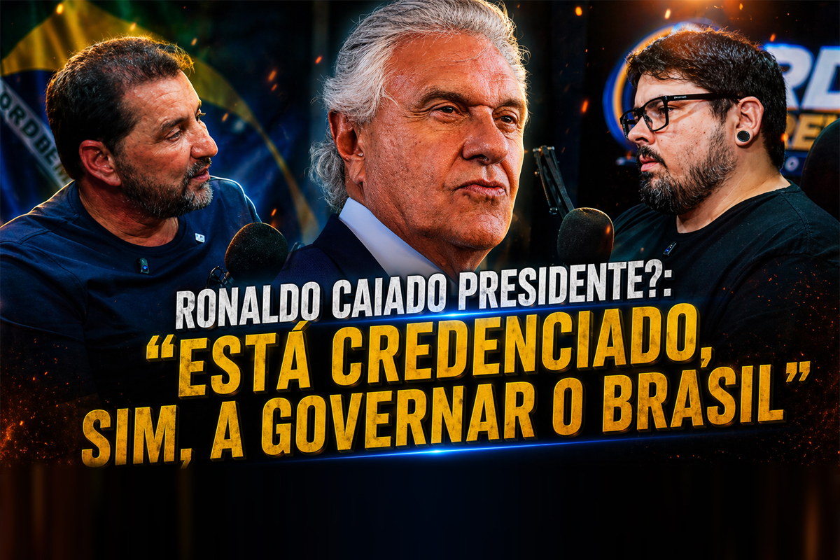 "Está credenciado, sim, a governar o Brasil", diz Hildon sobre Caiado