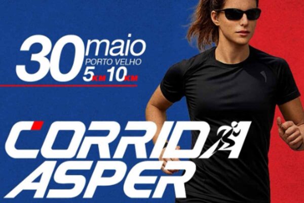 Corrida ASPER 2026 em Porto Velho terá provas de 5 km e 10 km com inscrições abertas até 3 de maio