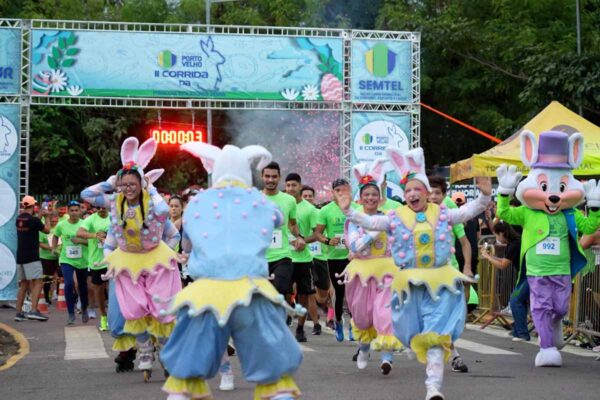 Corrida de Páscoa reúne milhares de participantes e destaca percurso inédito em Porto Velho