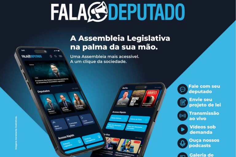 Assembleia Legislativa de Rondônia lança plataforma Fala Deputado para transmissão de conteúdos institucionais